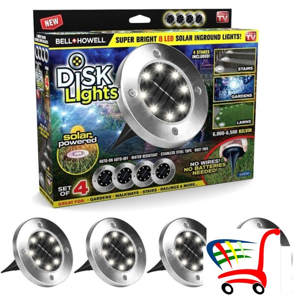 Solarne Disk Lampe - Diska Lights