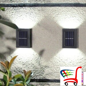 Solarne Lampe 2 Komada Zidna Solarna Lampa -