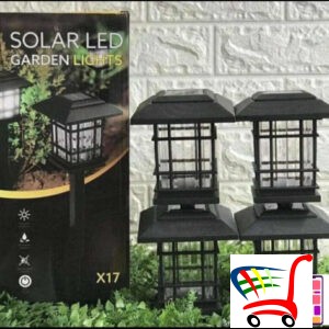 Solarne Lampe Za Dvorite I Terasu 4 Komada - X17