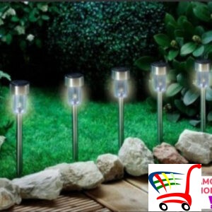 Solarne Lampe/Inox/Set 10 Komada -