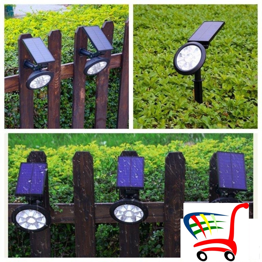 Solarni Lampa U Boji Reflektor Svetlo Vise Boja -
