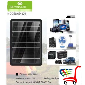 Solarni Panel Punjac 15W -