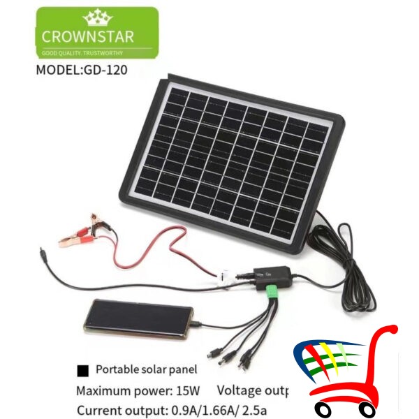 Solarni Panel Punjac 15W -