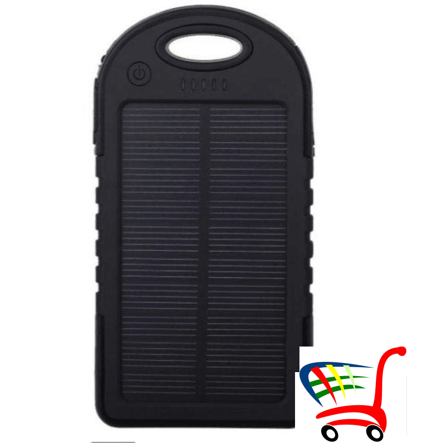Solarni Power Bank 12000 Mah Punjac Model 7 ! -
