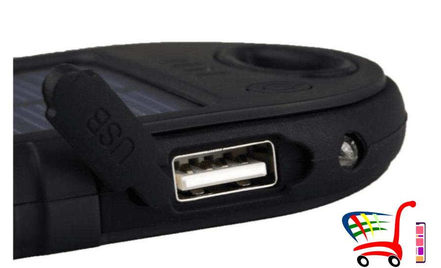 Solarni Power Bank 12000 Mah Punjac Model 7 ! -