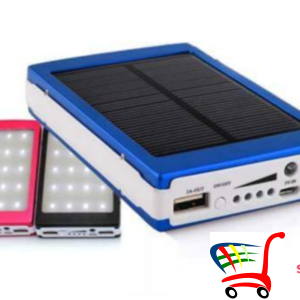 Solarni Power Bank 30000Mah - Punjac Eksterna Baterija