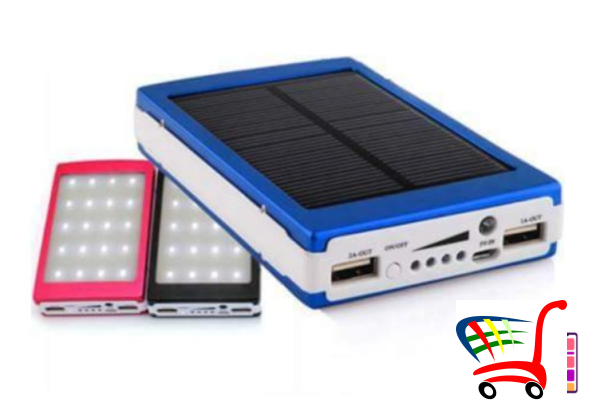 Solarni Power Bank 30000Mah - Punjac Eksterna Baterija