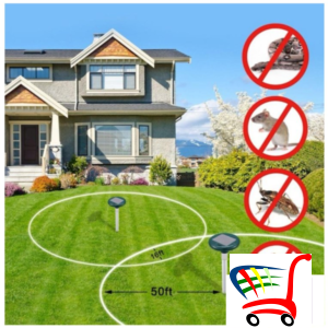 Solarni Rasterivac Krtica I Zmija Ostalih Stetocina ! -