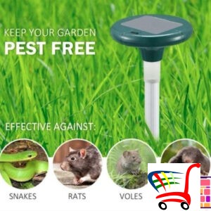 Solarni Rasterivac Krtica Zmija I Stetocina 2 Kom -