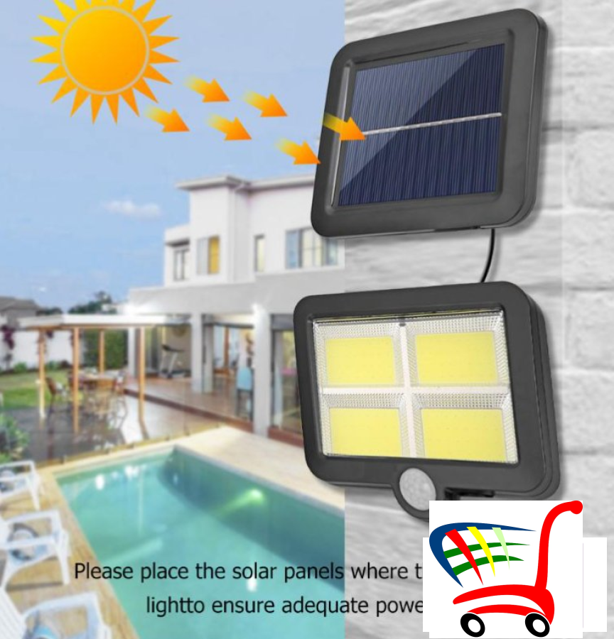 Solarni Reflektor+ Daljinski Kontroler -