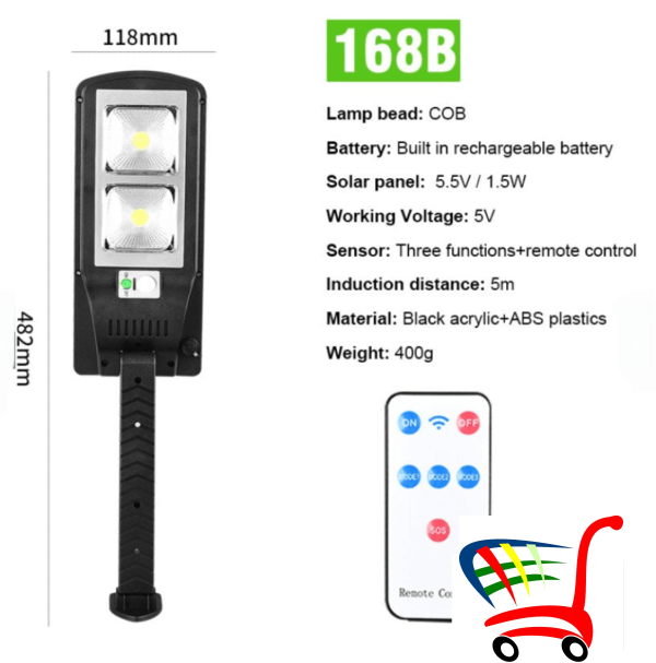 Solarni Reflektor Jx 168B (Odlicna Ponuda) -