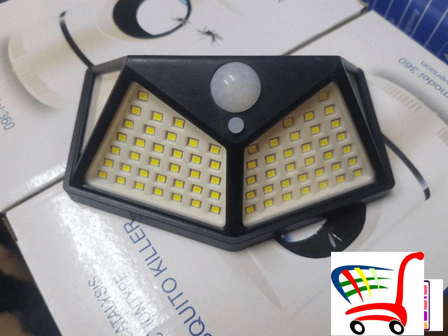 Solarni Reflektor Sa 100 Led Dioda (Veoma Isplativo) -