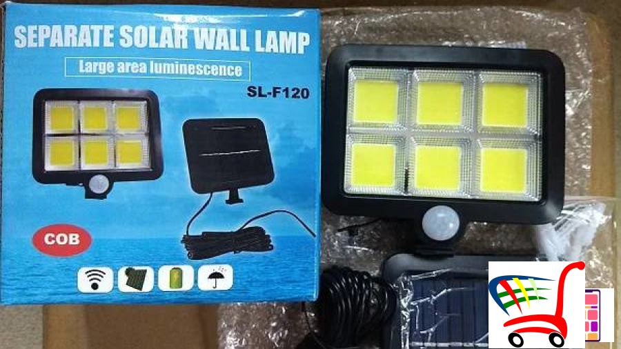 Solarni Reflektor Sa Daljinskim -