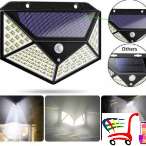 Solarni Reflektor Solarna Lampa 100 Dioda -