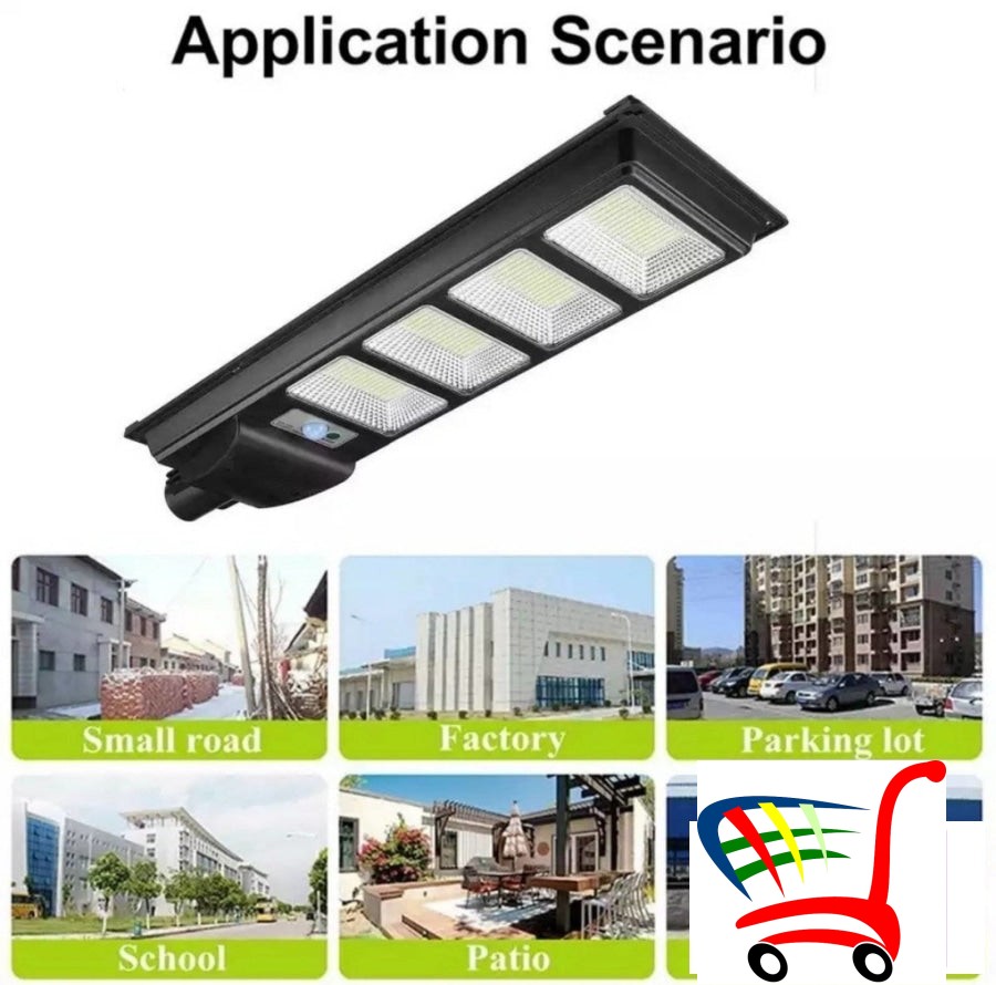 Solarni Reflektor Stubni 30W 60W 90W I 120 Wati -