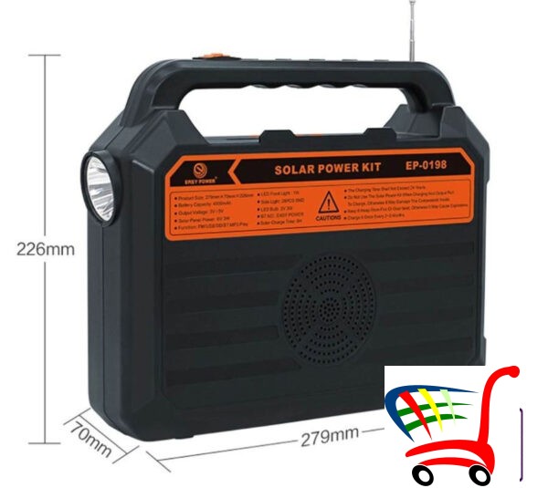 Solarni Sistem-Sistem Sa Tri Sijalice-Solarni Sistem -