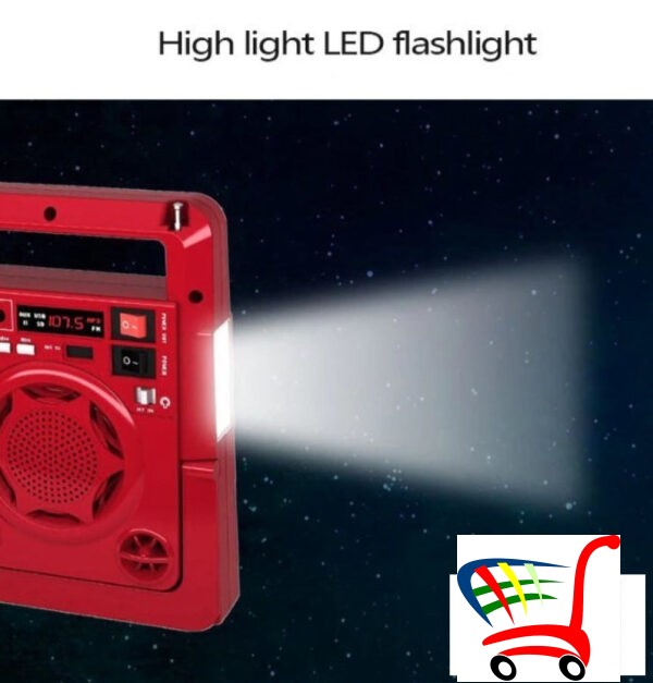 Solarni Sistem+Fm Radio+Lampa-Odlican Solarni Sistem Za Put -