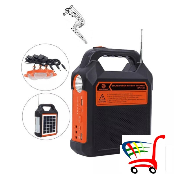 Solarni Sistem+Fm Radio+Lampa-Solarni Sistem-Solarni Sistem -