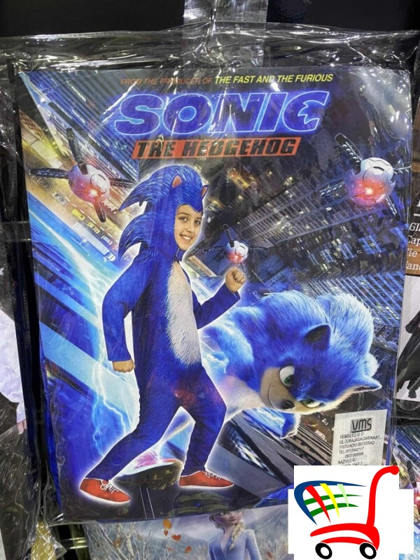 Sonic Kostim Za Decu -