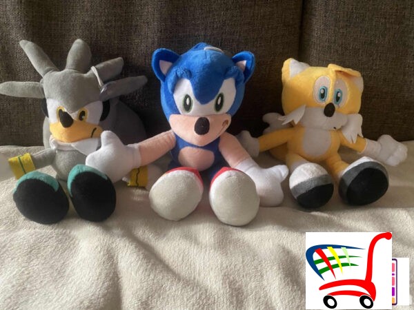 Sonic Plisane Igracke 30Cm -