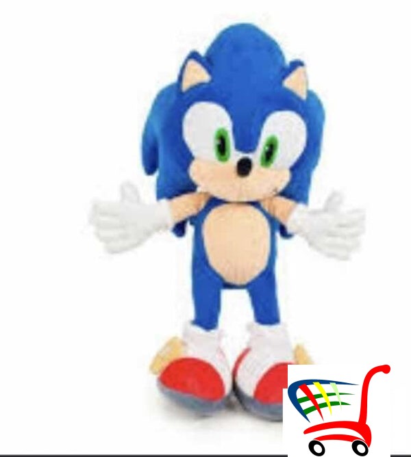 Sonic Plisane Igracke 50Cm Visine -