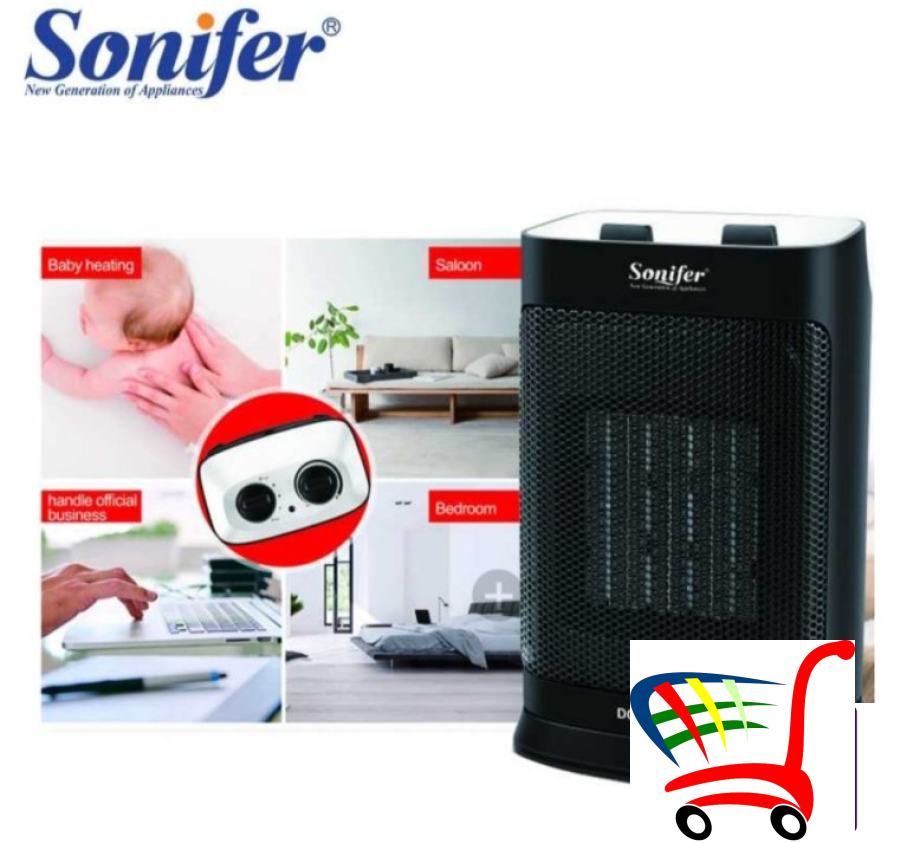 Sonifer - 1500W Prenosna Elektricna Grejalica Super !