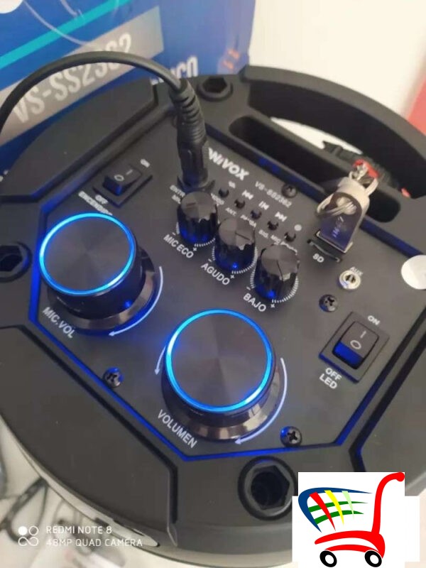 Sonivox Inalambico- Bezicni Zvucnik Sa Mikrofonom -