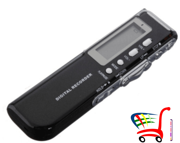 Sound Recorder Diktafon Snimac Zvuka 8Gb Aktivacija Glasom ! -