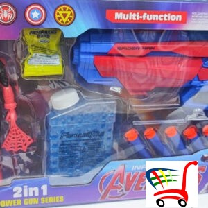 Spajdermen Pistolj 2 U 1 -