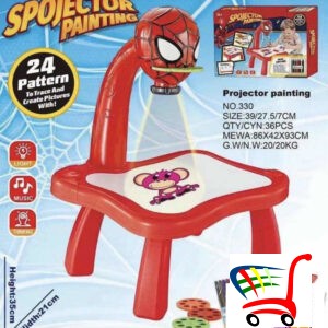 Spajdermen Projektor Za Crtanje -
