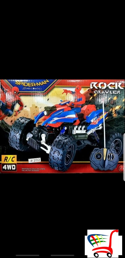 Spajdermen Rok Guseniar Na Daljinski -