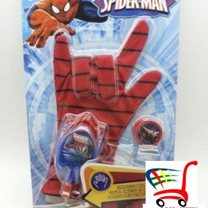 Spajdermen Rukavica Sa Mehanizmom Ispaljuje Diskove -