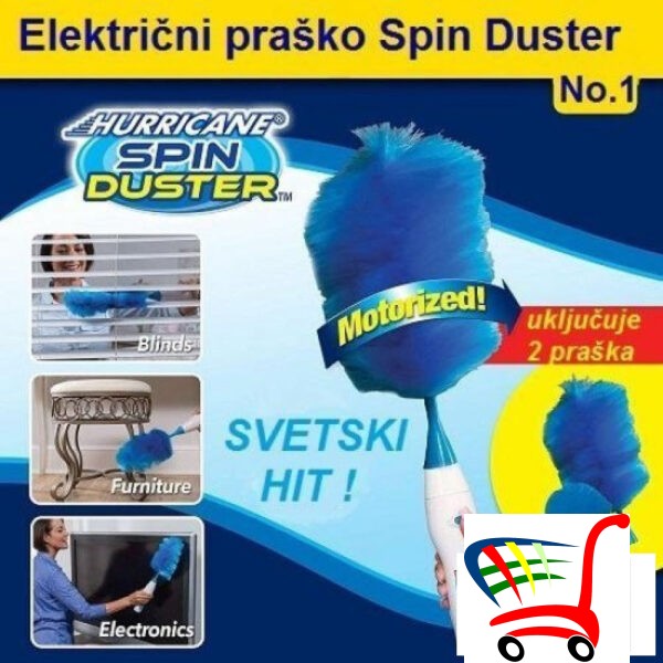 Spin Duster - Elektrini Prasko Ista Praine