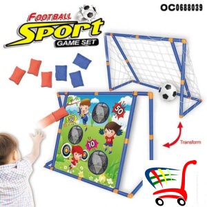 Sport Za Decu Gol Sa Mrezicom 2 U 1 -