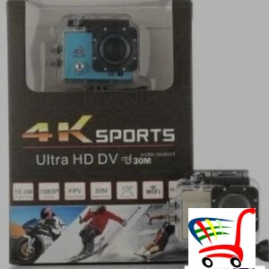 Sportska 4K Hd Wifi Kamera/ Akciona Kamera -