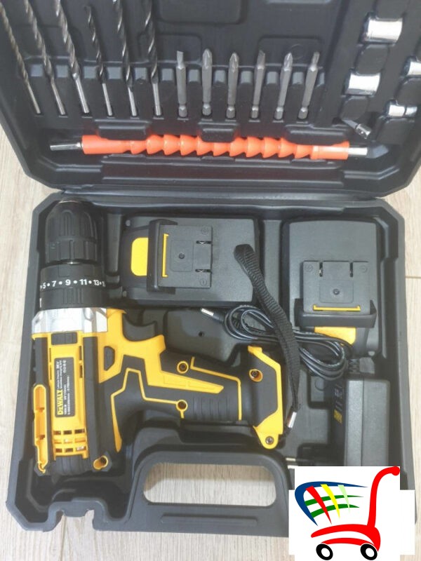 Srafilica/Busilica/Cekic-Dewalt Aku 36V+Pribor+2 Baterije -