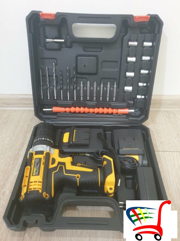 Srafilica/Busilica/Cekic-Dewalt Aku 36V+Pribor+2 Baterije -