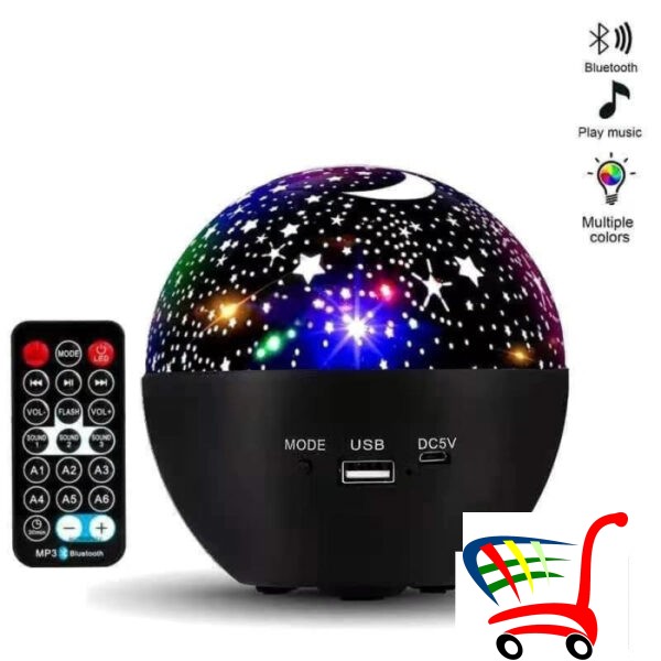 Star Light Q3/Bluetooth Muziki Projektor -