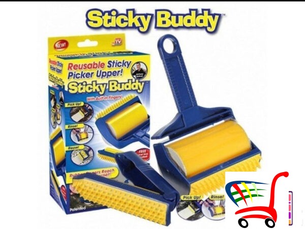 Sticky Buddy - Valjak Za Skupljanje Dlaka Kunih Ljubimaca