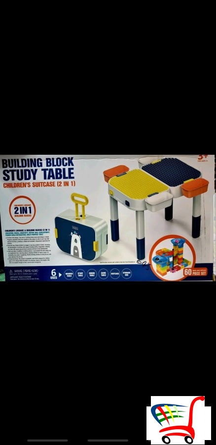 Sto Sa Kockicama Set Od 60 Komada -