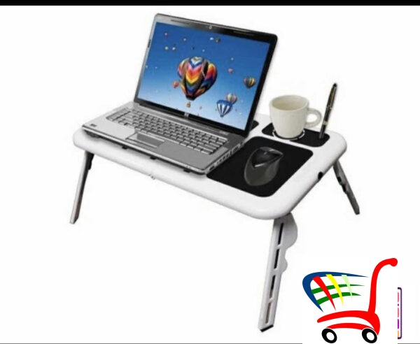 Sto Za Laptop Sa Dva Kulera - E-Table