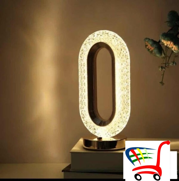 Stona Lampa Kristalna - Led Svetlo
