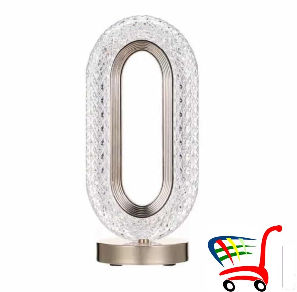 Stona Lampa Kristalna - Led Svetlo