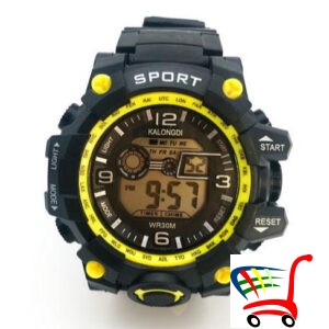 Sport sat stoperica zuta - Sport sat stoperica zuta