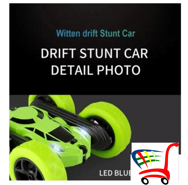 Stunt - Auto Na Daljinski Stunt Flipper Led !