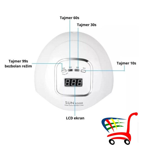 Sun X5 Max /Lampa Za Nokte -