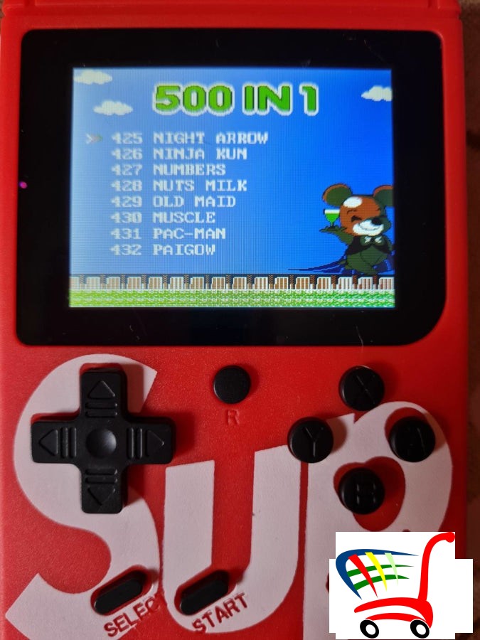 Sup Konzola Sa 500 Retro Igrica -