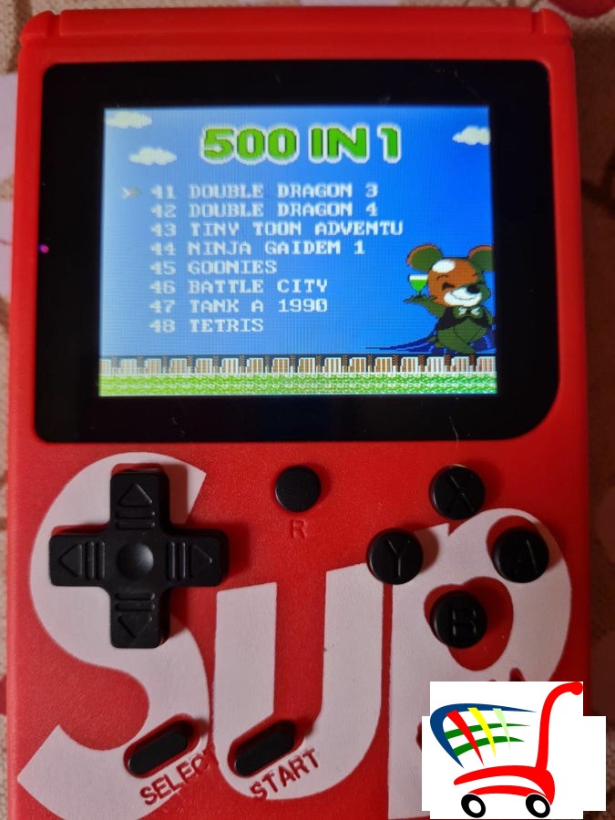 Sup Konzola Sa 500 Retro Igrica -
