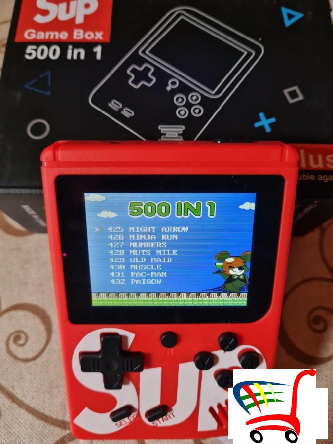 Sup Konzola Sa 500 Retro Igrica -