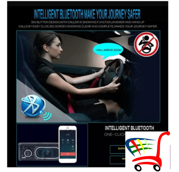 Super Serija Nove Generacije Auto Radio Mp3/Usb/Bt/Sd O -